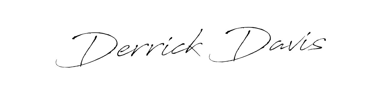 Antro_Vectra is a professional signature style that is perfect for those who want to add a touch of class to their signature. It is also a great choice for those who want to make their signature more unique. Get Derrick Davis name to fancy signature for free. Derrick Davis signature style 6 images and pictures png