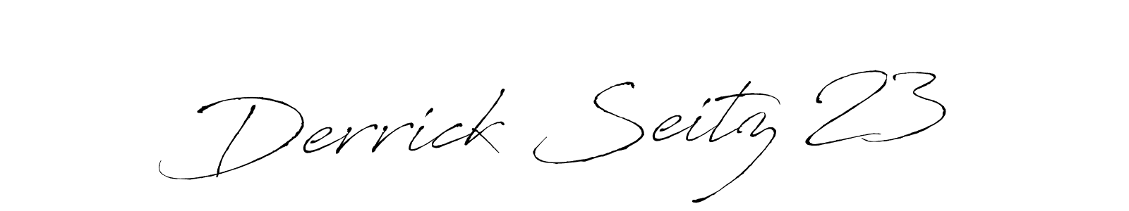 if you are searching for the best signature style for your name Derrick Seitz 23. so please give up your signature search. here we have designed multiple signature styles  using Antro_Vectra. Derrick Seitz 23 signature style 6 images and pictures png