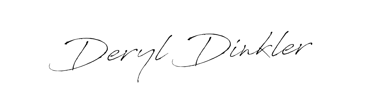 The best way (Antro_Vectra) to make a short signature is to pick only two or three words in your name. The name Deryl Dinkler include a total of six letters. For converting this name. Deryl Dinkler signature style 6 images and pictures png