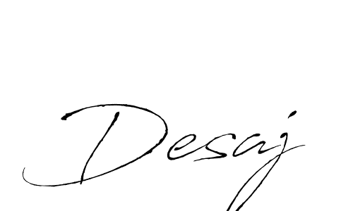 This is the best signature style for the Desaj name. Also you like these signature font (Antro_Vectra). Mix name signature. Desaj signature style 6 images and pictures png