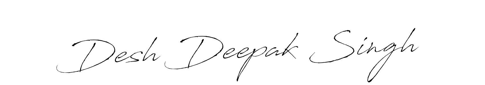 It looks lik you need a new signature style for name Desh Deepak Singh. Design unique handwritten (Antro_Vectra) signature with our free signature maker in just a few clicks. Desh Deepak Singh signature style 6 images and pictures png