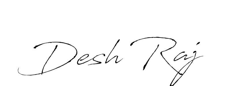 Make a beautiful signature design for name Desh Raj. With this signature (Antro_Vectra) style, you can create a handwritten signature for free. Desh Raj signature style 6 images and pictures png