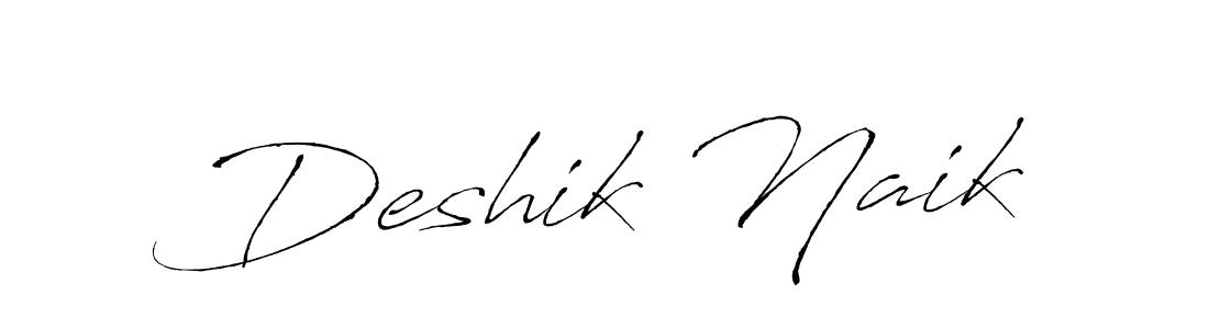 Also You can easily find your signature by using the search form. We will create Deshik Naik name handwritten signature images for you free of cost using Antro_Vectra sign style. Deshik Naik signature style 6 images and pictures png