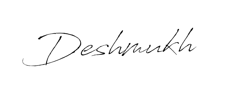 How to make Deshmukh signature? Antro_Vectra is a professional autograph style. Create handwritten signature for Deshmukh name. Deshmukh signature style 6 images and pictures png