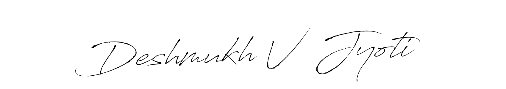 How to Draw Deshmukh V  Jyoti signature style? Antro_Vectra is a latest design signature styles for name Deshmukh V  Jyoti. Deshmukh V  Jyoti signature style 6 images and pictures png
