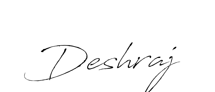 You can use this online signature creator to create a handwritten signature for the name Deshraj. This is the best online autograph maker. Deshraj signature style 6 images and pictures png