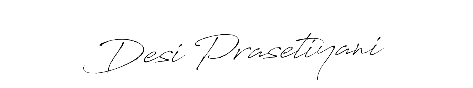 It looks lik you need a new signature style for name Desi Prasetiyani. Design unique handwritten (Antro_Vectra) signature with our free signature maker in just a few clicks. Desi Prasetiyani signature style 6 images and pictures png