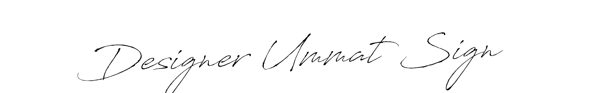Also You can easily find your signature by using the search form. We will create Designer Ummat Sign name handwritten signature images for you free of cost using Antro_Vectra sign style. Designer Ummat Sign signature style 6 images and pictures png