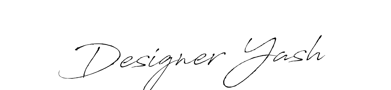 Antro_Vectra is a professional signature style that is perfect for those who want to add a touch of class to their signature. It is also a great choice for those who want to make their signature more unique. Get Designer Yash name to fancy signature for free. Designer Yash signature style 6 images and pictures png