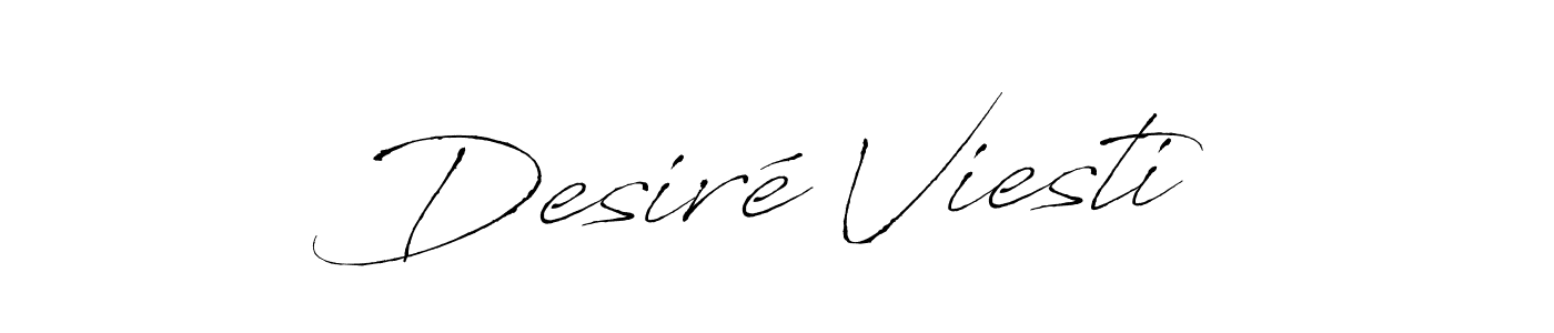 How to Draw Desiré Viesti signature style? Antro_Vectra is a latest design signature styles for name Desiré Viesti. Desiré Viesti signature style 6 images and pictures png
