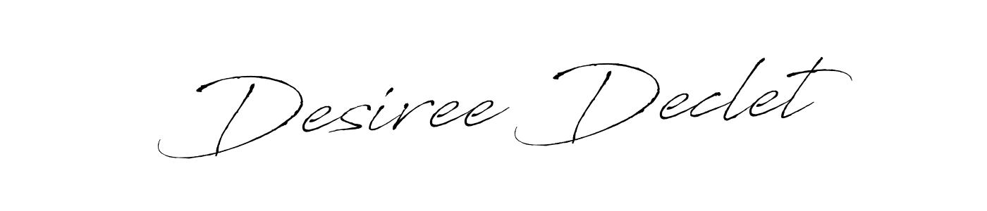 You should practise on your own different ways (Antro_Vectra) to write your name (Desiree Declet) in signature. don't let someone else do it for you. Desiree Declet signature style 6 images and pictures png