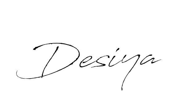 Desiya stylish signature style. Best Handwritten Sign (Antro_Vectra) for my name. Handwritten Signature Collection Ideas for my name Desiya. Desiya signature style 6 images and pictures png