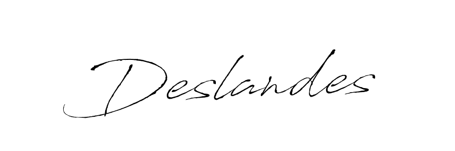 The best way (Antro_Vectra) to make a short signature is to pick only two or three words in your name. The name Deslandes include a total of six letters. For converting this name. Deslandes signature style 6 images and pictures png