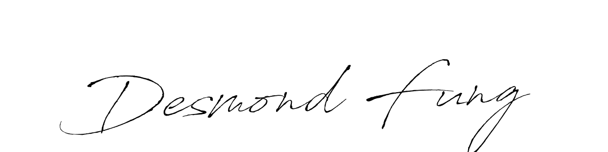 It looks lik you need a new signature style for name Desmond Fung. Design unique handwritten (Antro_Vectra) signature with our free signature maker in just a few clicks. Desmond Fung signature style 6 images and pictures png