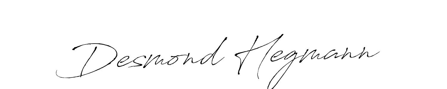 Also we have Desmond Hegmann name is the best signature style. Create professional handwritten signature collection using Antro_Vectra autograph style. Desmond Hegmann signature style 6 images and pictures png