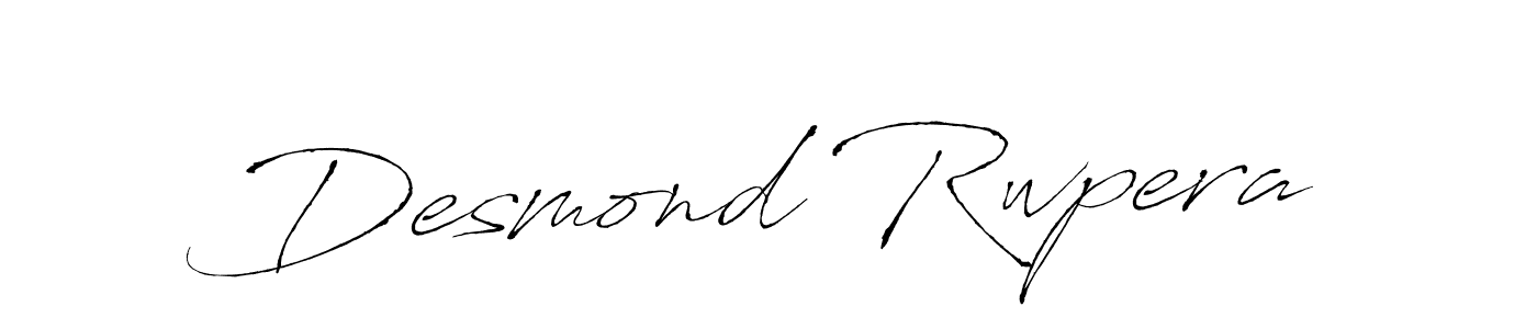 Desmond Rwpera stylish signature style. Best Handwritten Sign (Antro_Vectra) for my name. Handwritten Signature Collection Ideas for my name Desmond Rwpera. Desmond Rwpera signature style 6 images and pictures png