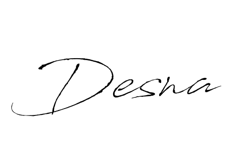 The best way (Antro_Vectra) to make a short signature is to pick only two or three words in your name. The name Desna include a total of six letters. For converting this name. Desna signature style 6 images and pictures png