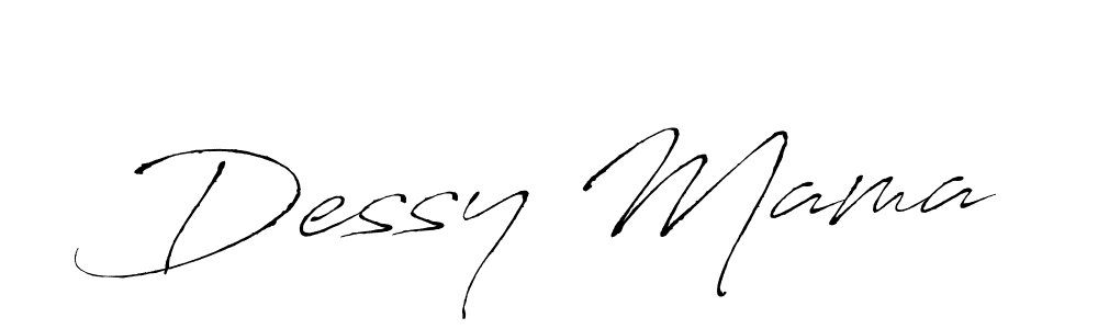 Design your own signature with our free online signature maker. With this signature software, you can create a handwritten (Antro_Vectra) signature for name Dessy Mama. Dessy Mama signature style 6 images and pictures png