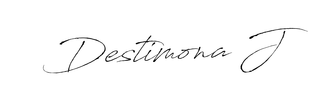 Also You can easily find your signature by using the search form. We will create Destimona J name handwritten signature images for you free of cost using Antro_Vectra sign style. Destimona J signature style 6 images and pictures png