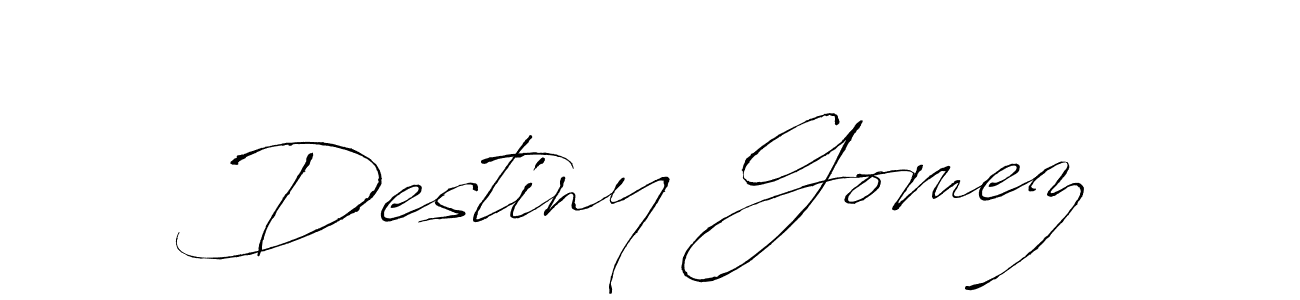 Make a beautiful signature design for name Destiny Gomez. Use this online signature maker to create a handwritten signature for free. Destiny Gomez signature style 6 images and pictures png
