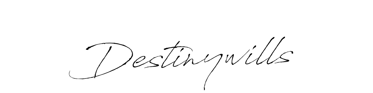 You can use this online signature creator to create a handwritten signature for the name Destinywills. This is the best online autograph maker. Destinywills signature style 6 images and pictures png
