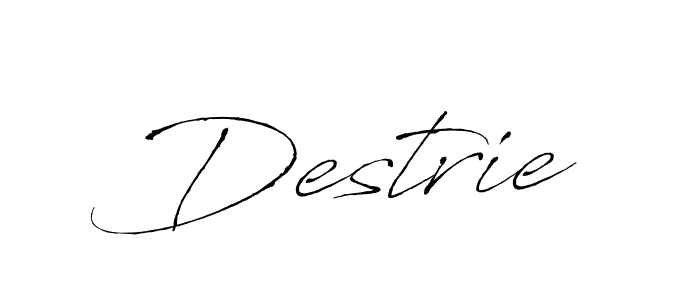 Check out images of Autograph of Destrie name. Actor Destrie Signature Style. Antro_Vectra is a professional sign style online. Destrie signature style 6 images and pictures png