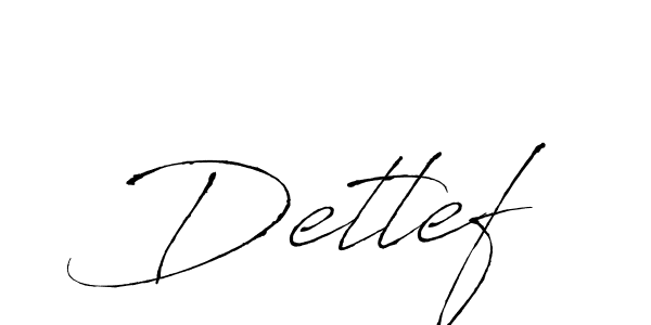 Also we have Detlef name is the best signature style. Create professional handwritten signature collection using Antro_Vectra autograph style. Detlef signature style 6 images and pictures png