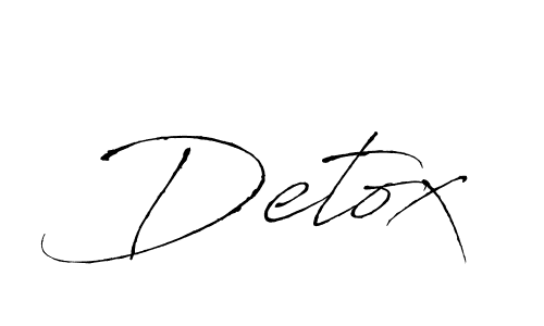 Similarly Antro_Vectra is the best handwritten signature design. Signature creator online .You can use it as an online autograph creator for name Detox. Detox signature style 6 images and pictures png