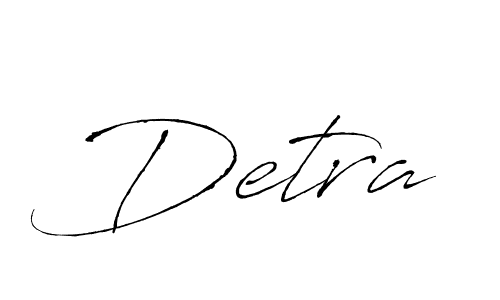 How to make Detra signature? Antro_Vectra is a professional autograph style. Create handwritten signature for Detra name. Detra signature style 6 images and pictures png