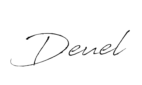 How to Draw Deuel signature style? Antro_Vectra is a latest design signature styles for name Deuel. Deuel signature style 6 images and pictures png