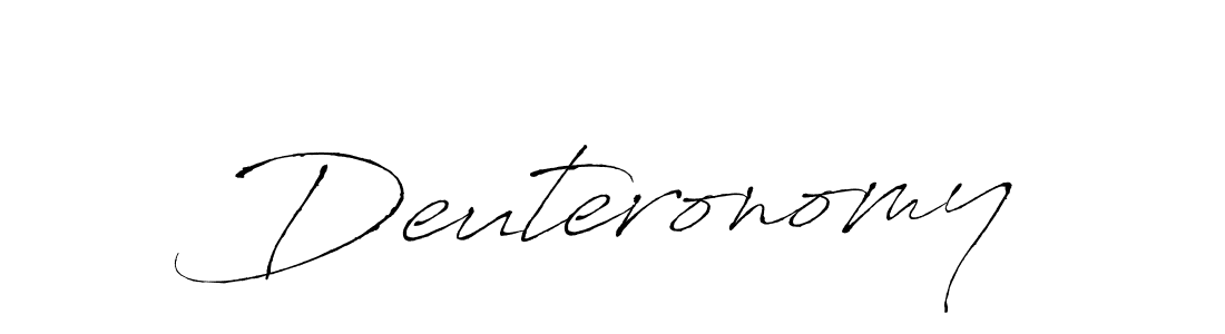 Design your own signature with our free online signature maker. With this signature software, you can create a handwritten (Antro_Vectra) signature for name Deuteronomy. Deuteronomy signature style 6 images and pictures png