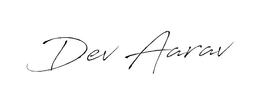 It looks lik you need a new signature style for name Dev Aarav. Design unique handwritten (Antro_Vectra) signature with our free signature maker in just a few clicks. Dev Aarav signature style 6 images and pictures png