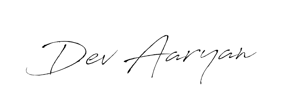 How to Draw Dev Aaryan signature style? Antro_Vectra is a latest design signature styles for name Dev Aaryan. Dev Aaryan signature style 6 images and pictures png