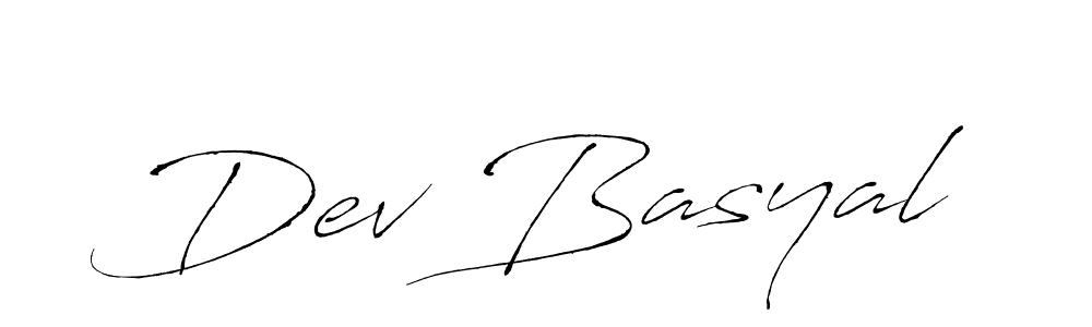 Make a beautiful signature design for name Dev Basyal. Use this online signature maker to create a handwritten signature for free. Dev Basyal signature style 6 images and pictures png