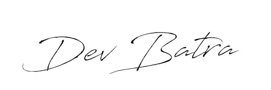 It looks lik you need a new signature style for name Dev Batra. Design unique handwritten (Antro_Vectra) signature with our free signature maker in just a few clicks. Dev Batra signature style 6 images and pictures png