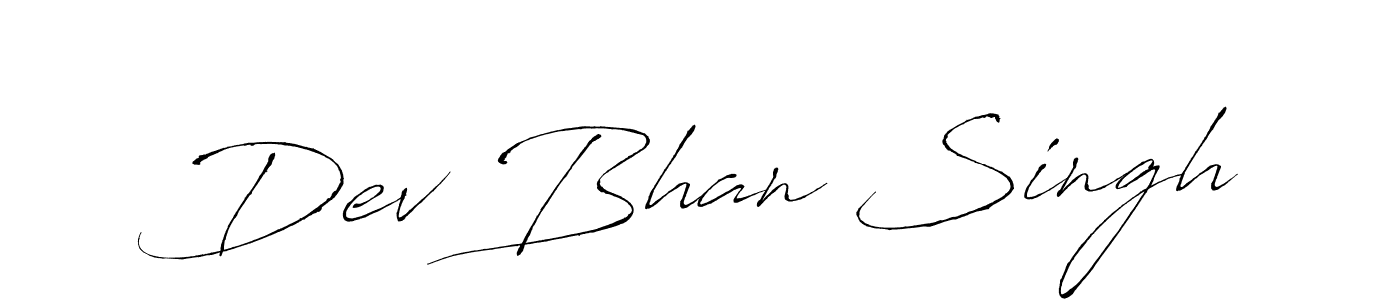 Use a signature maker to create a handwritten signature online. With this signature software, you can design (Antro_Vectra) your own signature for name Dev Bhan Singh. Dev Bhan Singh signature style 6 images and pictures png