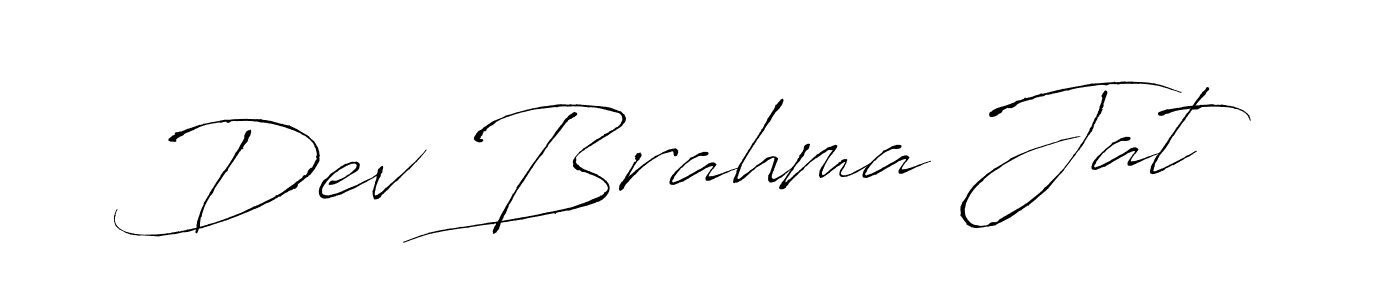 Similarly Antro_Vectra is the best handwritten signature design. Signature creator online .You can use it as an online autograph creator for name Dev Brahma Jat. Dev Brahma Jat signature style 6 images and pictures png