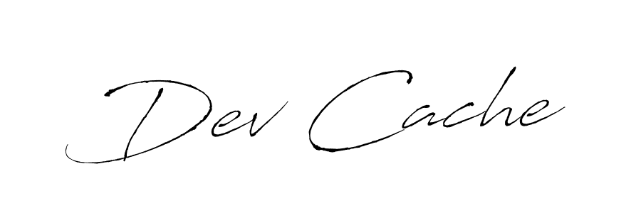 How to Draw Dev Cache signature style? Antro_Vectra is a latest design signature styles for name Dev Cache. Dev Cache signature style 6 images and pictures png