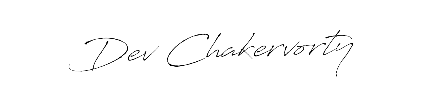 How to Draw Dev Chakervorty signature style? Antro_Vectra is a latest design signature styles for name Dev Chakervorty. Dev Chakervorty signature style 6 images and pictures png