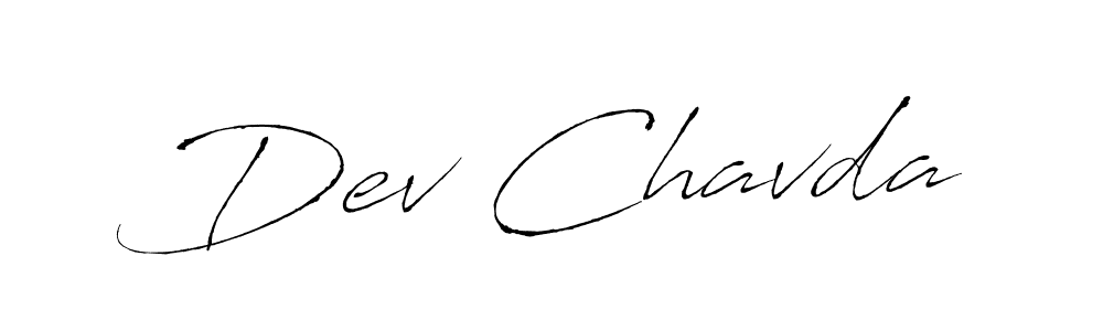 You should practise on your own different ways (Antro_Vectra) to write your name (Dev Chavda) in signature. don't let someone else do it for you. Dev Chavda signature style 6 images and pictures png