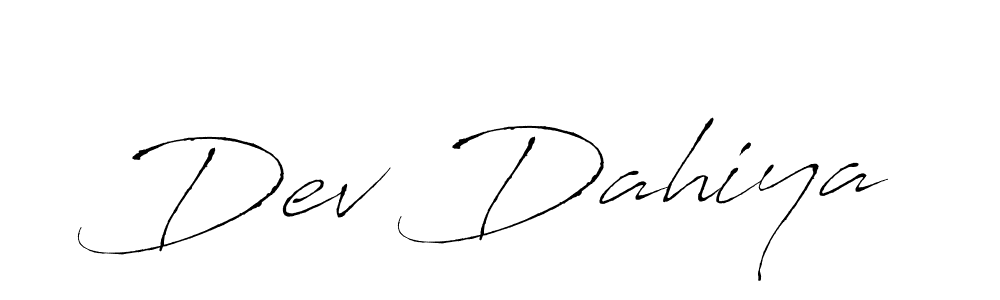 Dev Dahiya stylish signature style. Best Handwritten Sign (Antro_Vectra) for my name. Handwritten Signature Collection Ideas for my name Dev Dahiya. Dev Dahiya signature style 6 images and pictures png