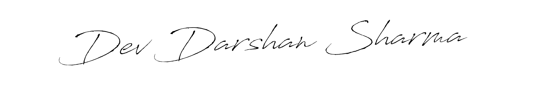 How to make Dev Darshan Sharma signature? Antro_Vectra is a professional autograph style. Create handwritten signature for Dev Darshan Sharma name. Dev Darshan Sharma signature style 6 images and pictures png