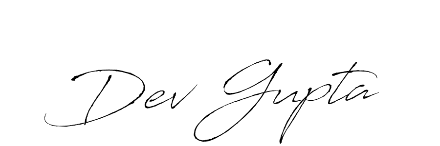 Dev Gupta stylish signature style. Best Handwritten Sign (Antro_Vectra) for my name. Handwritten Signature Collection Ideas for my name Dev Gupta. Dev Gupta signature style 6 images and pictures png