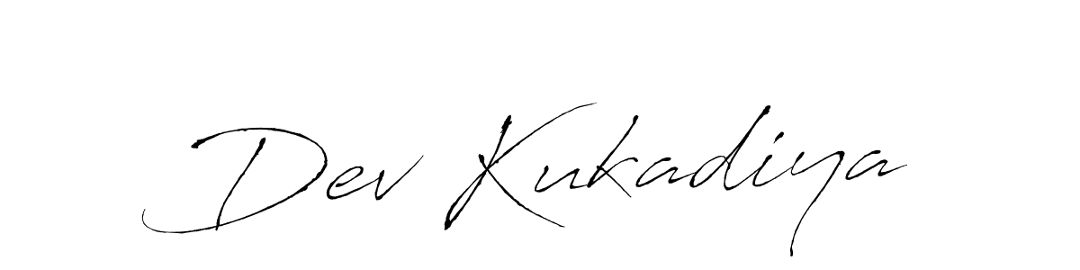 You should practise on your own different ways (Antro_Vectra) to write your name (Dev Kukadiya) in signature. don't let someone else do it for you. Dev Kukadiya signature style 6 images and pictures png