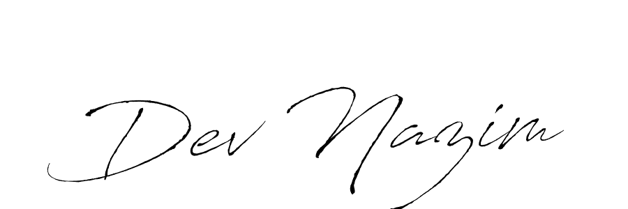 Check out images of Autograph of Dev Nazim name. Actor Dev Nazim Signature Style. Antro_Vectra is a professional sign style online. Dev Nazim signature style 6 images and pictures png