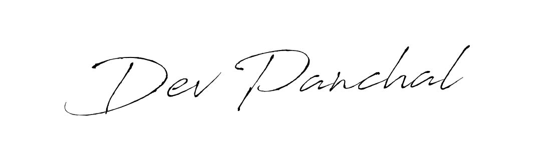 The best way (Antro_Vectra) to make a short signature is to pick only two or three words in your name. The name Dev Panchal include a total of six letters. For converting this name. Dev Panchal signature style 6 images and pictures png