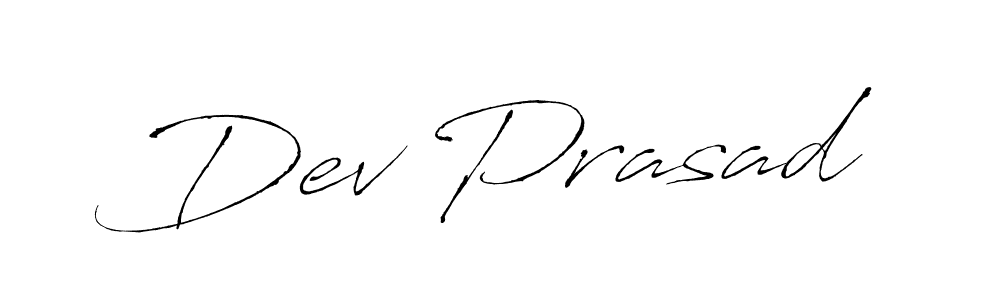 It looks lik you need a new signature style for name Dev Prasad. Design unique handwritten (Antro_Vectra) signature with our free signature maker in just a few clicks. Dev Prasad signature style 6 images and pictures png