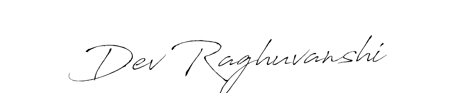 Once you've used our free online signature maker to create your best signature Antro_Vectra style, it's time to enjoy all of the benefits that Dev Raghuvanshi name signing documents. Dev Raghuvanshi signature style 6 images and pictures png
