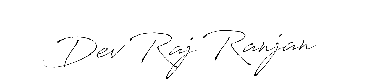 You should practise on your own different ways (Antro_Vectra) to write your name (Dev Raj Ranjan) in signature. don't let someone else do it for you. Dev Raj Ranjan signature style 6 images and pictures png