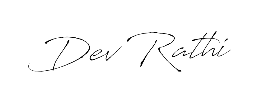 Dev Rathi stylish signature style. Best Handwritten Sign (Antro_Vectra) for my name. Handwritten Signature Collection Ideas for my name Dev Rathi. Dev Rathi signature style 6 images and pictures png